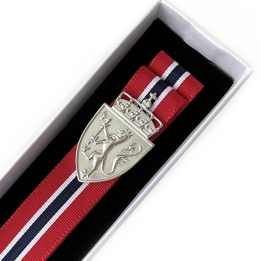 17. mai-sløyfe: Riksvåpenet, stor