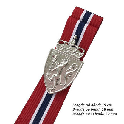 17. mai-sløyfe: Riksvåpenet, stor